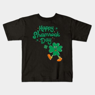 Happy St. Patrick Day - Shamrock Day Kids T-Shirt